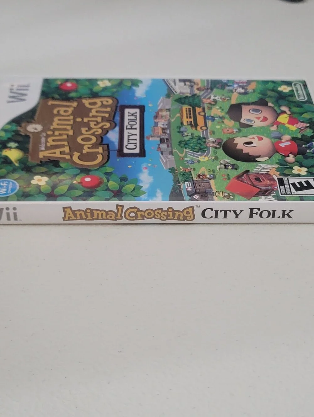 Animal Crossing City Folk Nintendo Wii Game Complete 2008